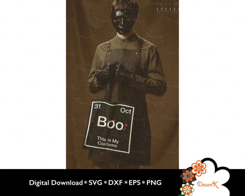 Boo This is My Costume SVG | Devil Ears and Tail SVG DawnKDesigns 