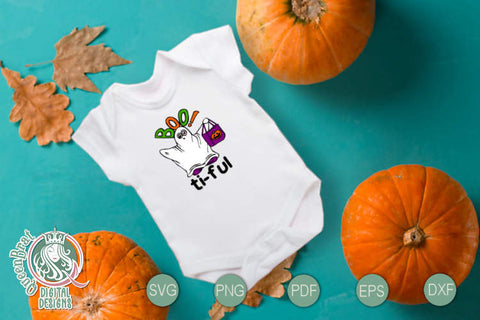 Boo-ti-ful SVG SVG QueenBrat Digital Designs 