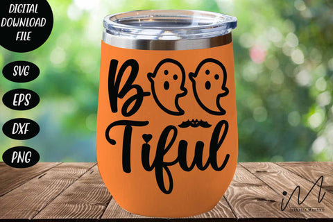 Boo tiful svg, Halloween t shirt svg, Happy Halloween svg SVG Isabella Machell 