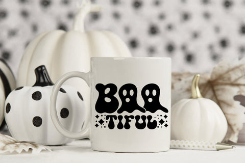 Boo Tiful SVG | Retro Halloween SVG SVG CraftLabSVG 