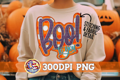 Boo to You! PNG-Halloween PNG Sublimation Greedy Stitches 
