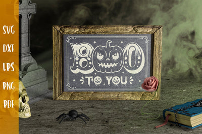 Boo to You SVG - Halloween Sign Making SVG SVG CraftLabSVG 