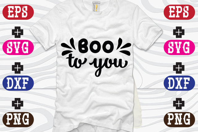Boo to you SVG Nurstore 