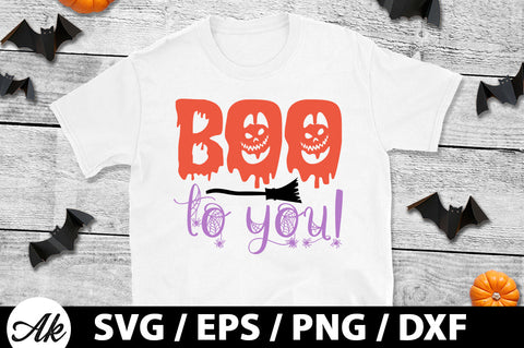 Boo to you! svg SVG akazaddesign 