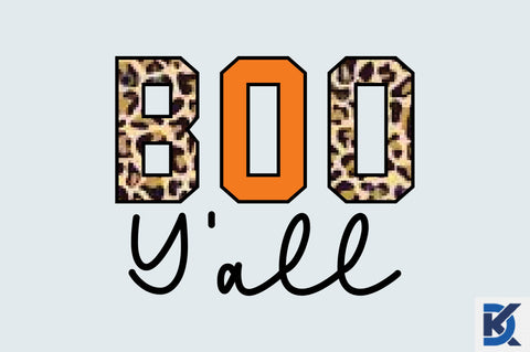 Boo y'all sublimation Sublimation SVGista 