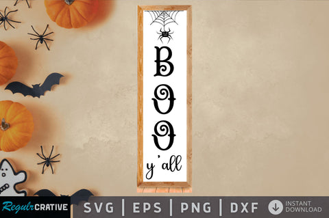 Boo yall SVG Design SVG Regulrcrative 
