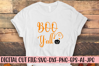 Boo Y'all SVG Design SVG Syaman 