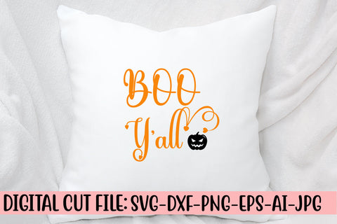 Boo Y'all SVG Design SVG Syaman 