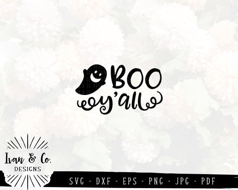 Boo y'all SVG Files | Kids Halloween | Cute Ghost SVG (843691656) SVG Ivan & Co. Designs 