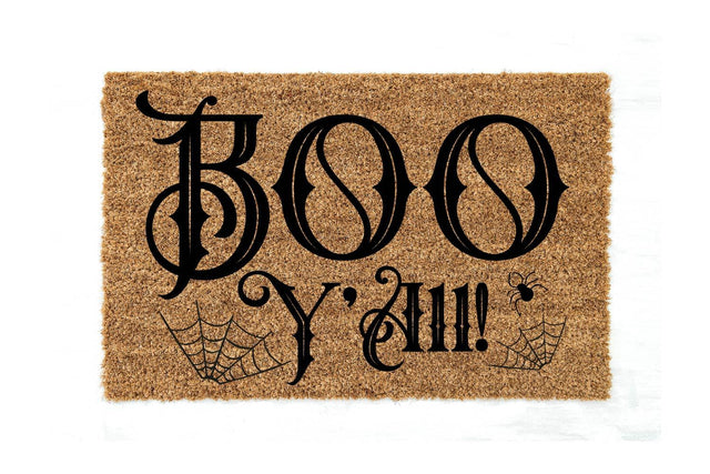 Boo y'all SVG, Halloween Doormat SVG SVG Paper Switch 