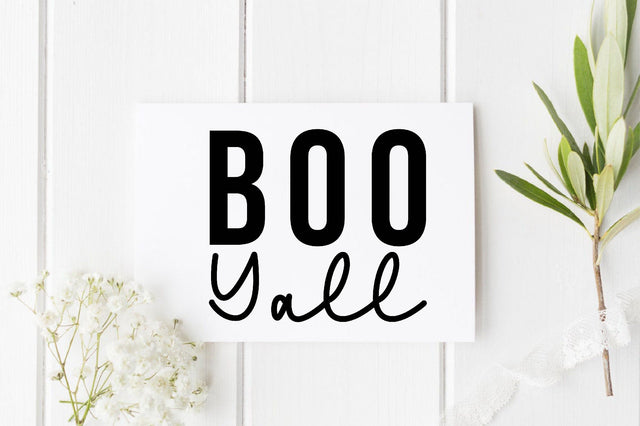 Boo yall svg SVG SVGista 