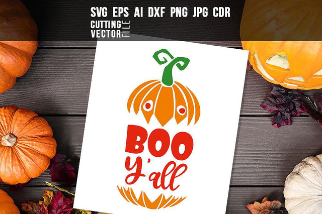Boo Y'all SVG SVG VectorSVGdesign 
