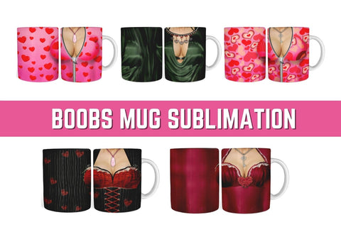 Boobs Mug Sublimation Sublimation SvgOcean 