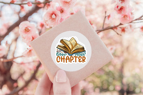Book Lover Printable Stickers Bundle Sublimation Regulrcrative 