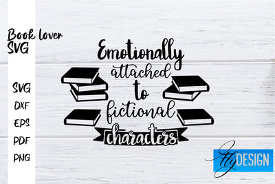 Book Lover SVG | Book Lover Quotes SVG | Reading SVG Design SVG Fly Design 