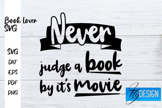 Book Lover SVG | Book Lover Quotes SVG | Reading SVG Design SVG Fly Design 