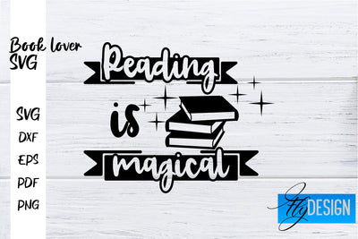 Book Lover SVG | Book Lover Quotes SVG | Reading SVG Design SVG Fly Design 