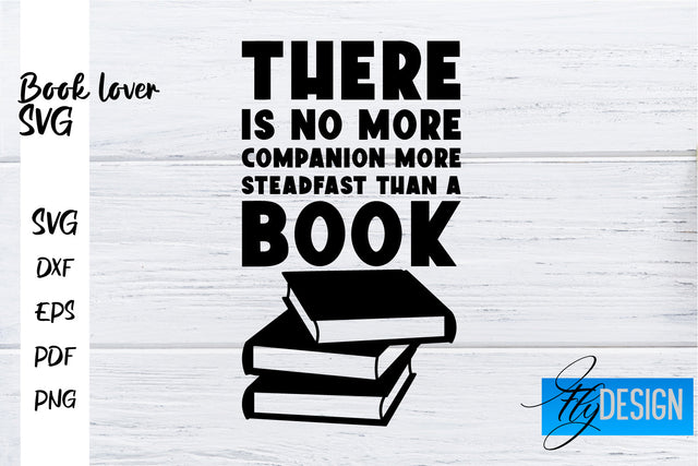 Book Lover SVG | Book Lover Quotes SVG | Reading SVG Design SVG Fly Design 