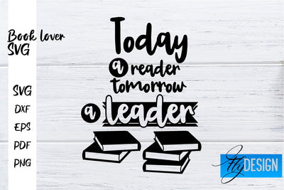 Book Lover SVG | Book Lover Quotes SVG | Reading SVG Design SVG Fly Design 