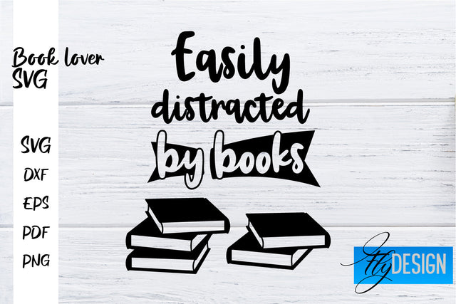 Book Lover SVG | Book Lover Quotes SVG | Reading SVG Design SVG Fly Design 