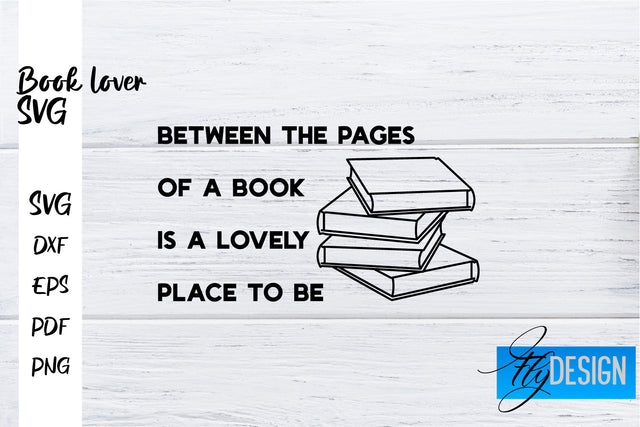 Book Lover SVG | Book Lover Quotes SVG | Reading SVG Design SVG Fly Design 