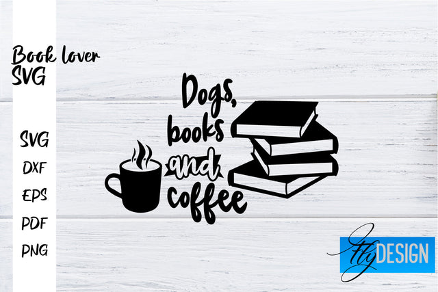 Book Lover SVG | Book Lover Quotes SVG | Reading SVG Design SVG Fly Design 