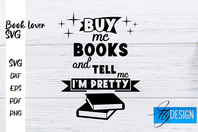 Book Lover SVG | Book Lover Quotes SVG | Reading SVG Design SVG Fly Design 