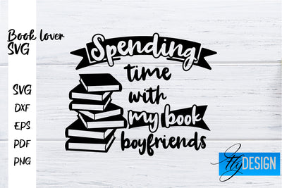 Book Lover SVG | Book Lover Quotes SVG | Reading SVG Design SVG Fly Design 