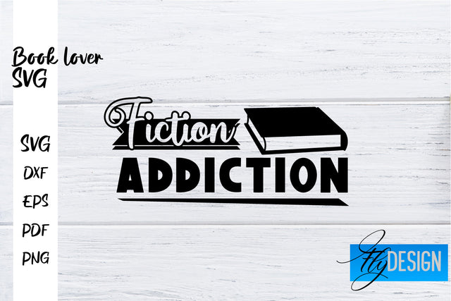 Book Lover SVG | Book Lover Quotes SVG | Reading SVG Design SVG Fly Design 