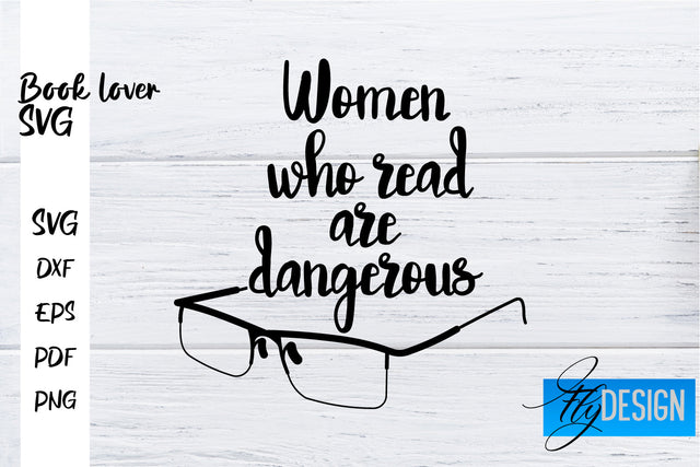 Book Lover SVG | Book Lover Quotes SVG | Reading SVG Design SVG Fly Design 