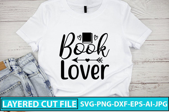 Book Lover SVG Cut File SVG Syaman 