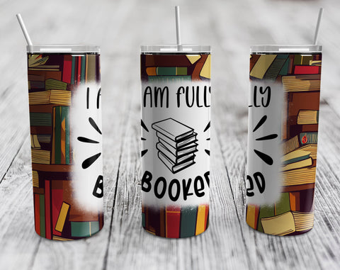 Book Lover Tumbler Wraps Bundle, 20 Oz Skinny Tumbler Reading Sublimation Designs, Book Lover Tumbler Sublimation PNG, 10 Designs Sublimation HappyDesignStudio 