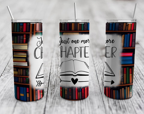 Book Lover Tumbler Wraps Bundle, 20 Oz Skinny Tumbler Reading Sublimation Designs, Book Lover Tumbler Sublimation PNG, 10 Designs Sublimation HappyDesignStudio 