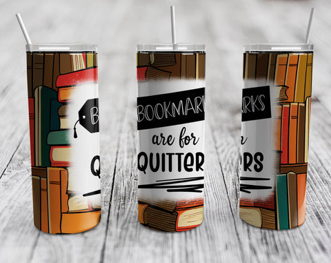 Book Lover Tumbler Wraps Bundle, 20 Oz Skinny Tumbler Reading Sublimation Designs, Book Lover Tumbler Sublimation PNG, 10 Designs Sublimation HappyDesignStudio 