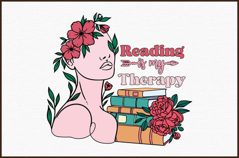 Book Lovers flower's Sublimation Bundle Sublimation designartist 