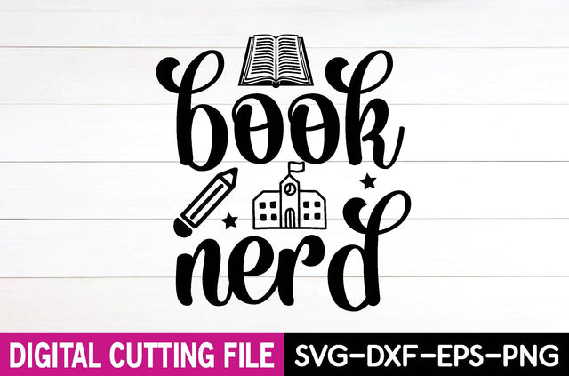 book nerd SVG md faruk hossain 