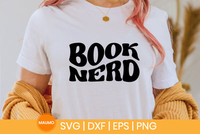 Book nerd svg quote SVG Maumo Designs 