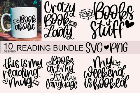 Book quote svg bundle SVG AnitaAlyiaLettering 