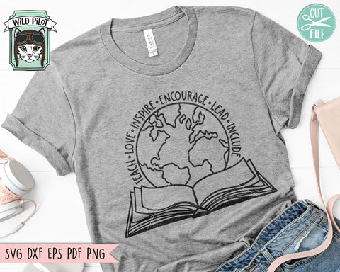 Book SVG, Reading SVG, Teacher Gift SVG, Inspirational svg, Motivational svg, Book Clipart, Book Lover svg, Teacher Shirt svg, Book Worm svg SVG Wild Pilot 