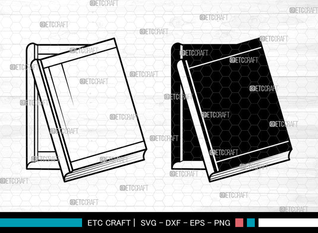 Book SVG, Stacked Books Svg, Open Book Svg, School Book Svg, Stack Of Books Svg, Library Svg, Book Svg SVG ETC Craft 