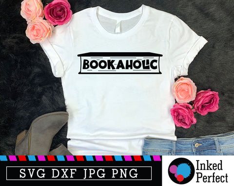 Bookaholic SVG Inked Perfect 
