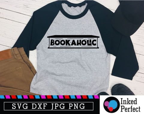 Bookaholic SVG Inked Perfect 