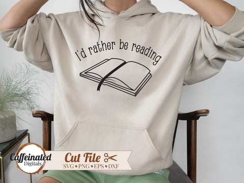 Bookish Mini Set SVG Caffeinated SVGs 