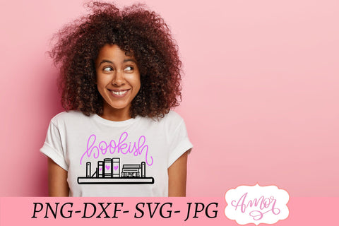 Bookish SVG, book lover svg SVG Amorclipart 