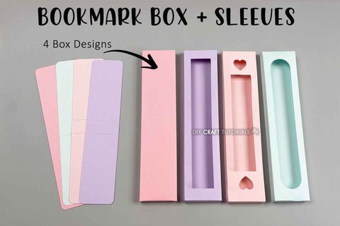 Bookmark Box SVG SVG DIY Craft Tutorials 