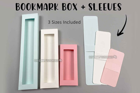 Bookmark Box SVG SVG DIY Craft Tutorials 