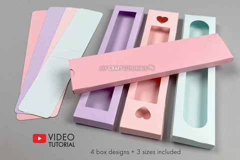 Bookmark Box SVG SVG DIY Craft Tutorials 