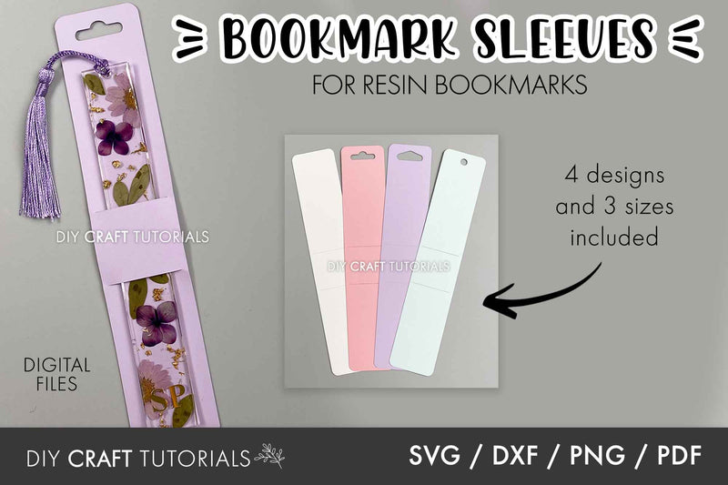 Bookmark Display Card SVG - Bookmark SVG SVG DIY Craft Tutorials 