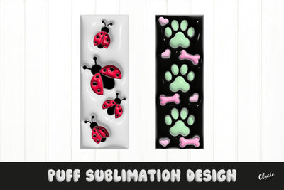 Bookmark For Sublimation. 3D Inflated Design Sublimation Olga Terlyanskaya 