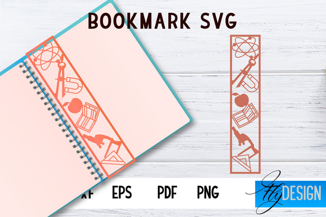 Bookmark SVG | Book Corner SVG | Book Lover SVG Fly Design 
